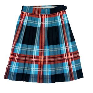Plaid Pleated Skirt By Papillon Size Girls 9 Papillon